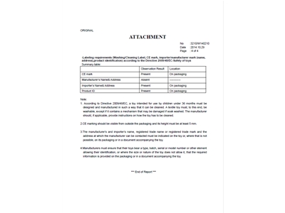 test report
